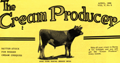 BC Dairy Historical Society - Cream Producer Publication